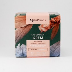 Vis Plantis Łagodzący krem do twarzy do skóry wrażliwej - kurkuma, 50 ml