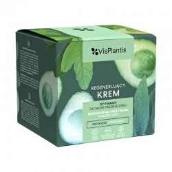 Vis Plantis Regenerujący krem do skóry przesuszonej - avokado, 50 ml