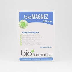 BioMagnez 500 mg, 20 saszetek