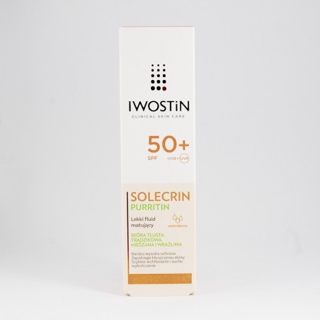  Iwostin 50+ Solecrin Purritin Lekki Fluid 