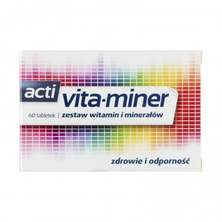 Acti Vita-miner 60 tabletek