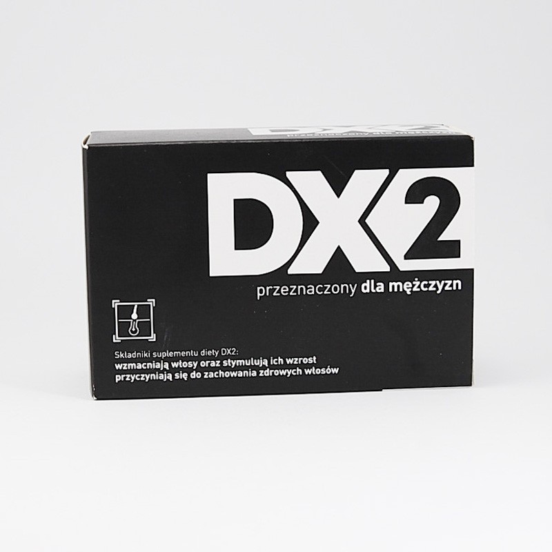 DX2 wzmocnienie włosów dla mężczyzn, 30 kapsułek 