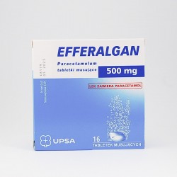 Efferalgan 0.5 g, 16 tabletek musujących