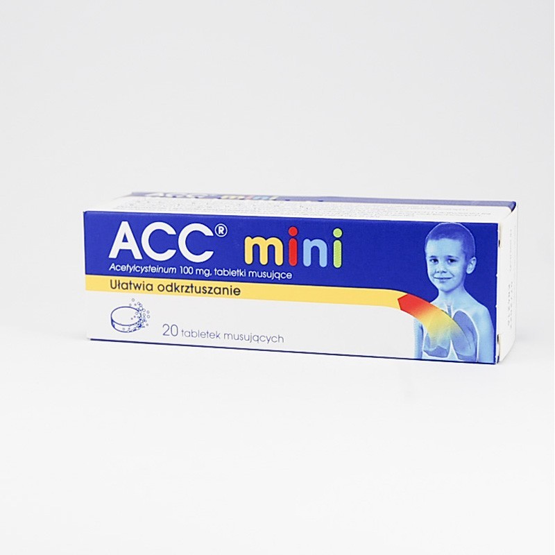 ACC 100, 20 tabletek musujących 