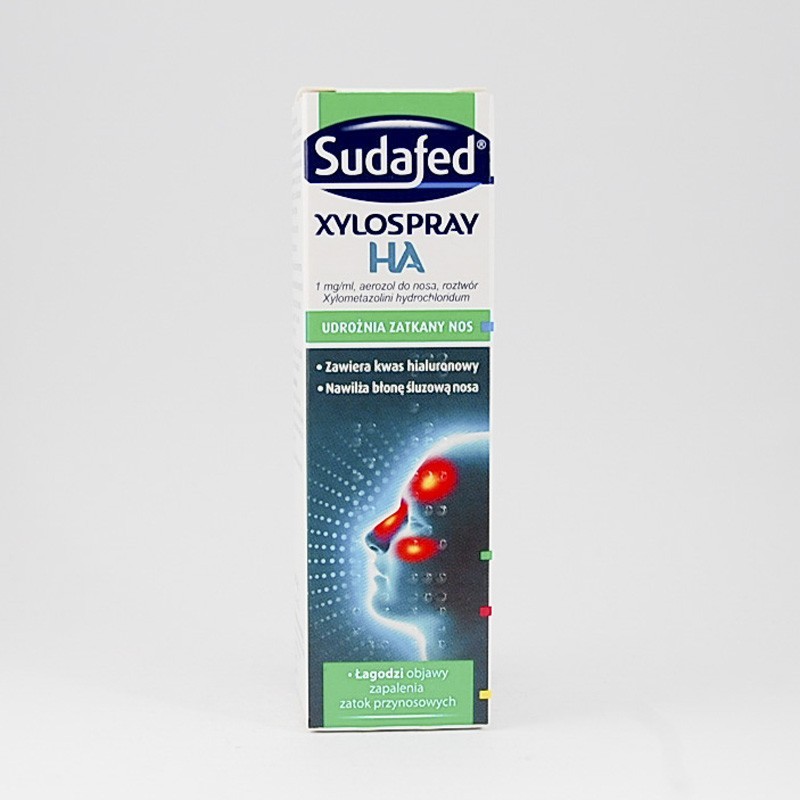Sudafed Xylospray HA aerozol do nosa 1 mg/ml, 10 ml 