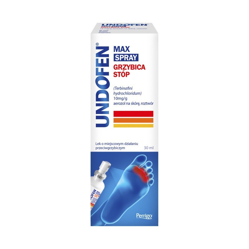Undofen Max spray aerozol na skórê 10 mg/g, 30 ml 