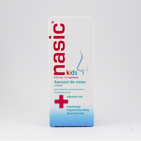  Nasic Kids aerozol do nosa ( 0,05 mg + 5 mg)/dawka, 10 ml 