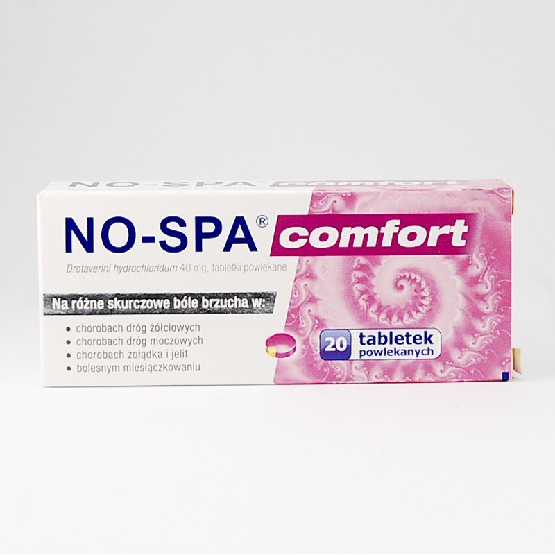 No-Spa Comfort 40 mg, 20 tabletek 