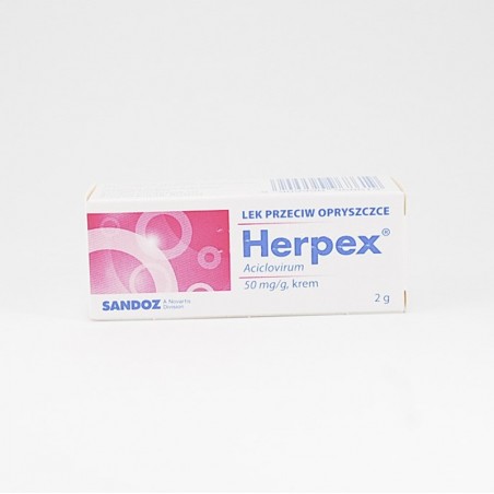  Herpex krem 50 mg/g, 2 g 