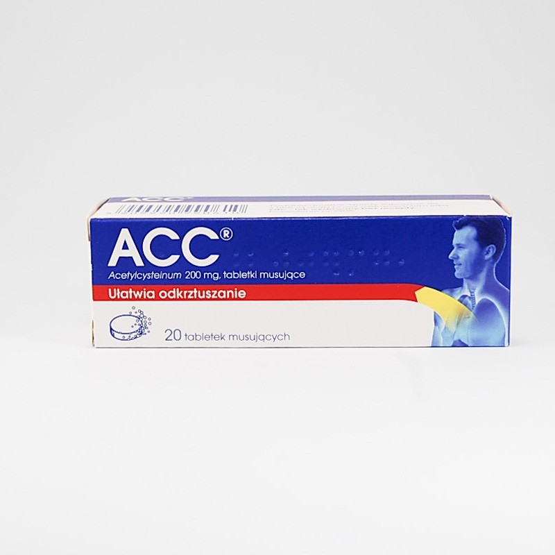 ACC 200 mg, 20 tabletek musujących 
