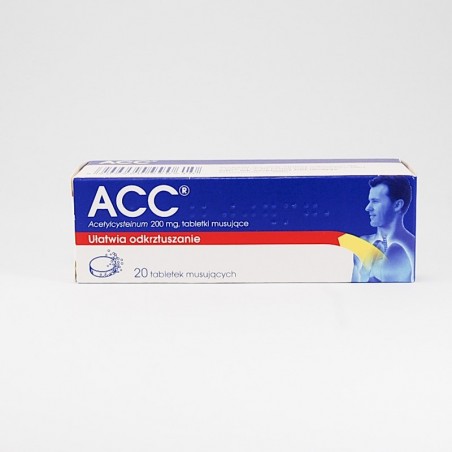  ACC 200 mg, 20 tabletek musujących 