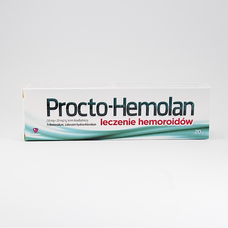 Procto-Hemolan krem doodbytniczy (50 mg + 20 mg)/g, 30 g 