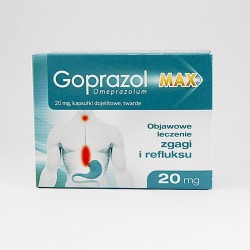 Goprazol Max 20 mg, 14 kapsułek