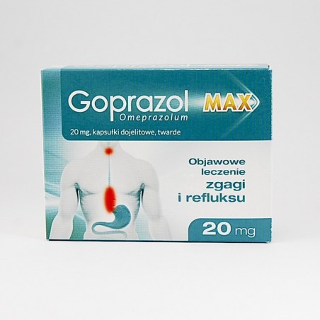  Goprazol Max 20 mg, 14 kapsułek 