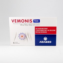 Vemonis Femi 6 tabletek