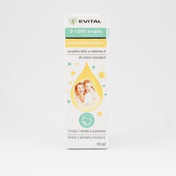 Evital D 1000 krople doustne 10 ml