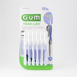 Sunstar GUM trav-ler szczoteczka międzyzębowa 0,6 mm, 6 sztuk