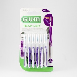 Sunstar GUM trav-ler szczoteczka międzyzębowa 1,2 mm, 6 sztuk