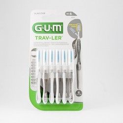 Sunstar GUM trav-ler szczoteczka międzyzębowa 2,0 mm, 6 sztuk