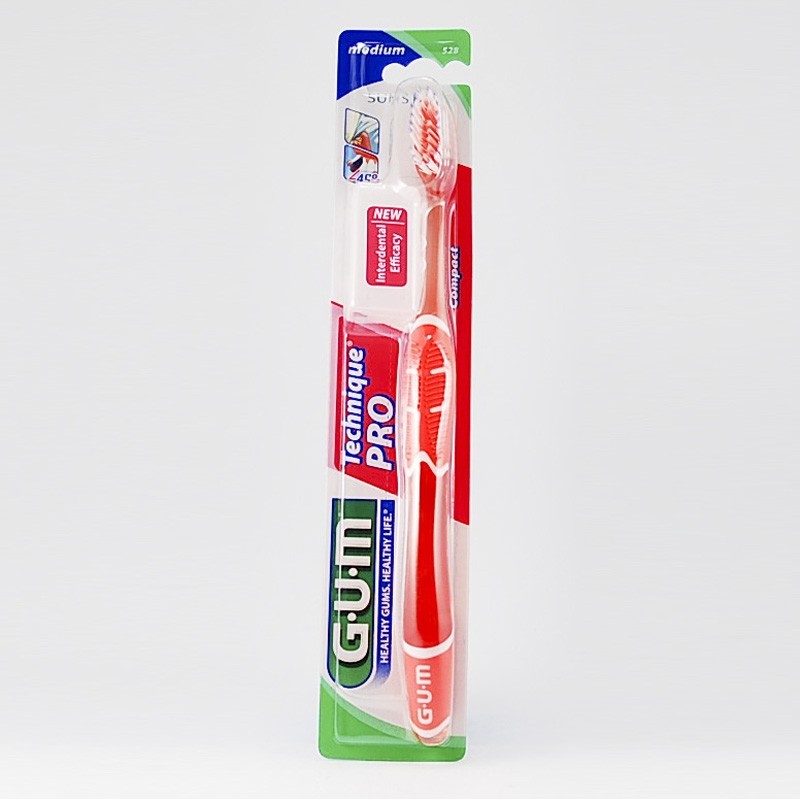 Sunstar GUM technique pro szczoteczka do zębów średnia, 1 sztuka 