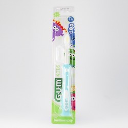 Sunstar GUM szczoteczka do zębów monster kids (3-6 lat), 1 sztuka
