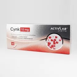 Cynk 15mg 60 kapsułek Activlab