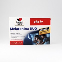 Doppelherz aktiv Melatonina DUO, 40 tabletek
