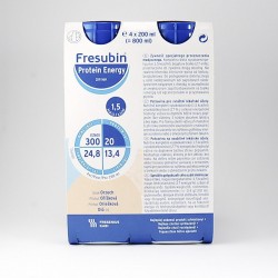 Fresubin Protein Energy o smaku orzechowym, 4 butelki po 200 ml