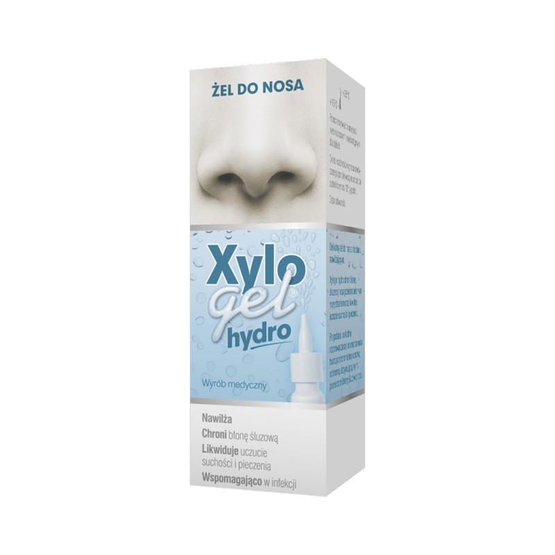  xylogel hydro żel do nosa z dozownikiem 10 g