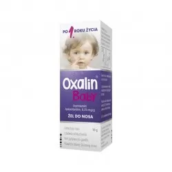 Oxalin Baby 0,025% żel do nosa 10 g