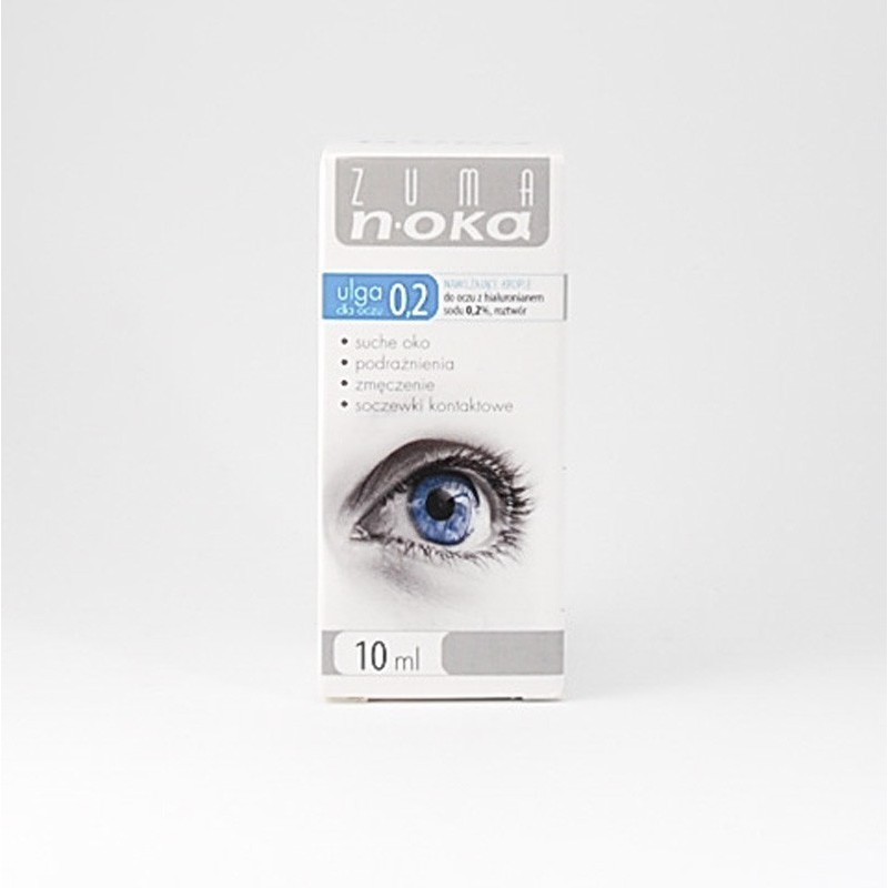 Zuma Noka krople z hialuronianem sodu 0,2%, 10 ml 