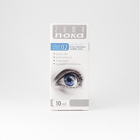  Zuma Noka krople z hialuronianem sodu 0,2%, 10 ml 