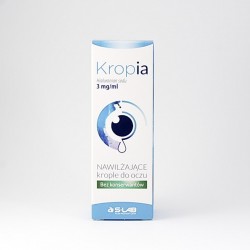 Kropia, nawilżające krople do oczu bez konserwantów, 10 ml