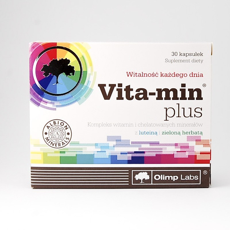 Olimp Vita-Min plus z luteiną i zieloną herbatą 30 kapsułek 