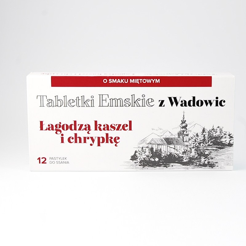 Tabletki Emskie z Wadowic, 12 tabletek 
