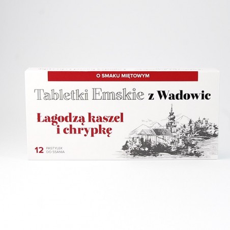  Tabletki Emskie z Wadowic, 12 tabletek 