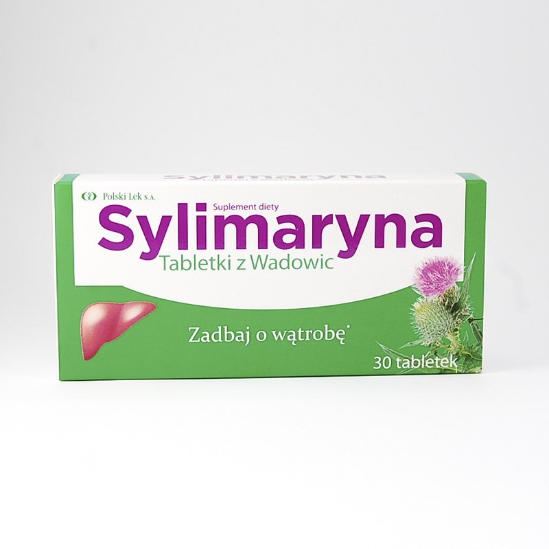Sylimaryna Tabletki z Wadowic 30 tabletek 