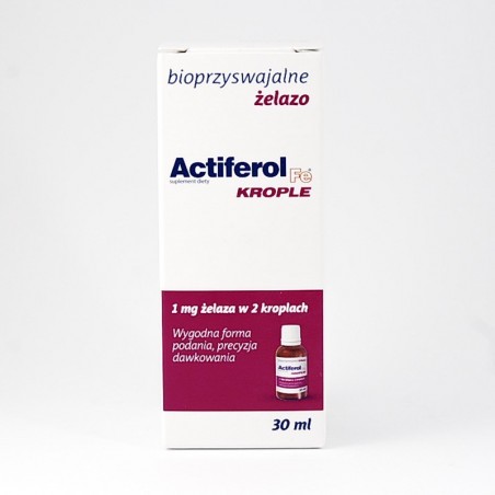 Actiferol Fe krople 30 ml
