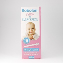 Bobolen syrop na suchy kaszel od 6 miesiąca, 115 ml
