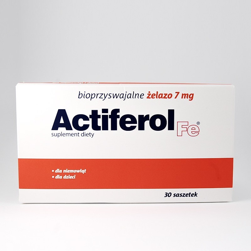 Actiferol Fe 7 mg, 30 saszetek 