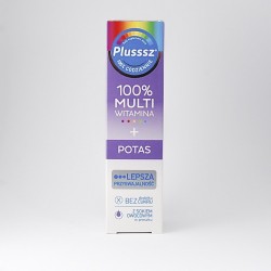 Plusssz 100% multiwitamina + potas, 20 tabletek musujących