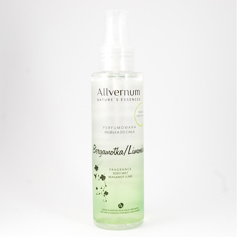 Allvernum Perfumowana Mgiełka do ciała Bergamotka i Limonka 125 ml 
