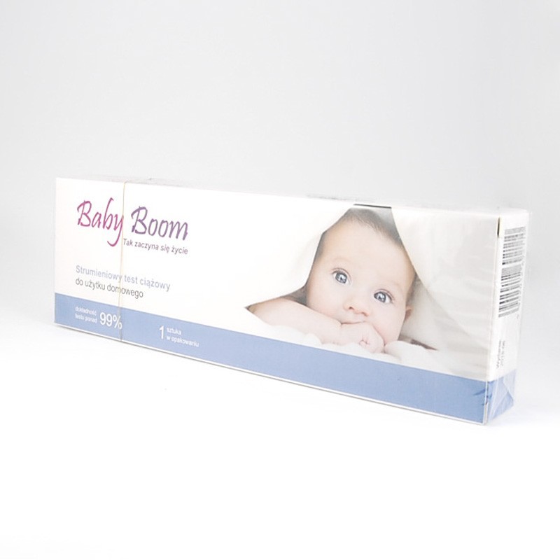 Baby Boom test ciążowy strumieniowy, 1 sztuka 