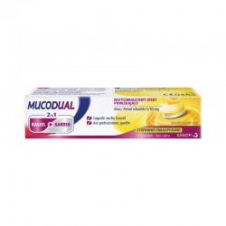 Mucodual 2w1, 18 pastylek do ssania