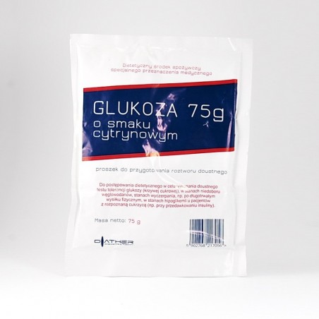 Glukoza Diather o smaku cytrynowym 75 g