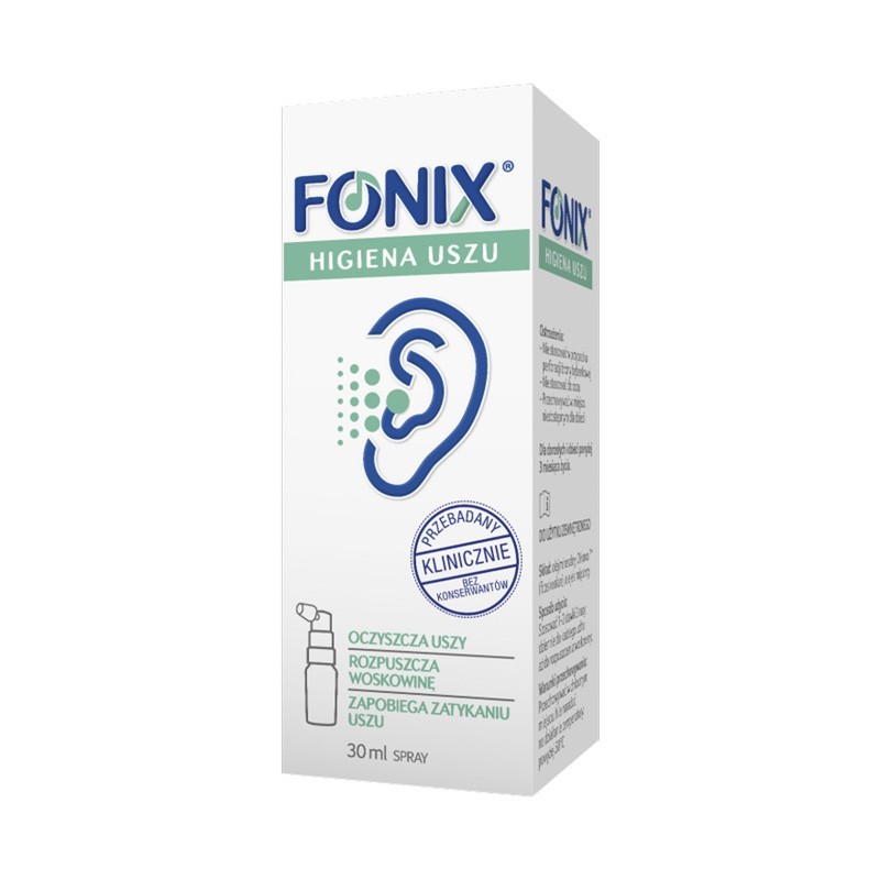 Fonix Higiena uszu aerozol 30 ml 