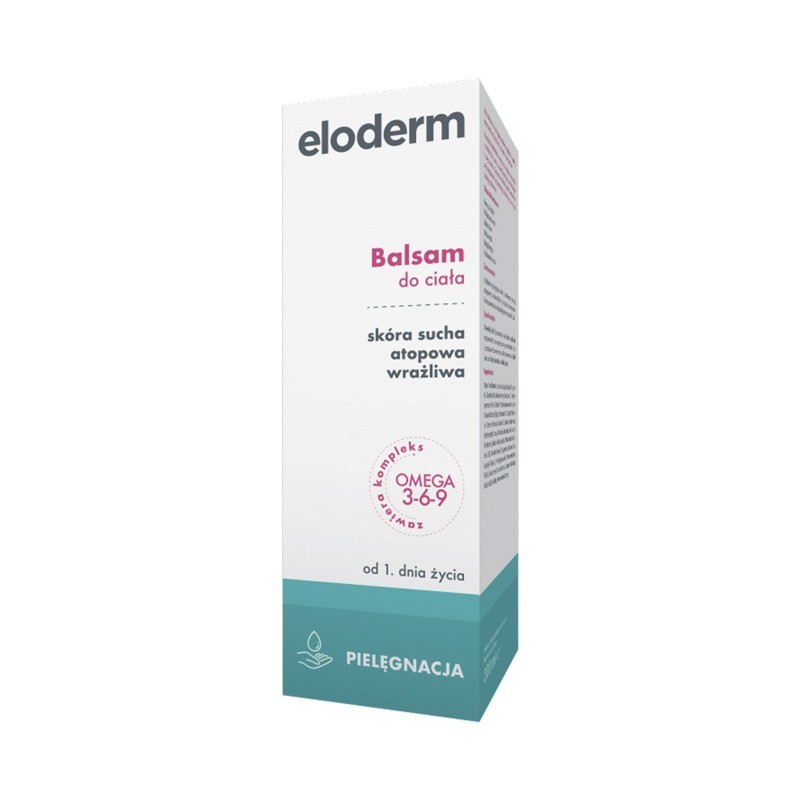 Eloderm balsam do ciała od 1. dnia życia, 200 ml 