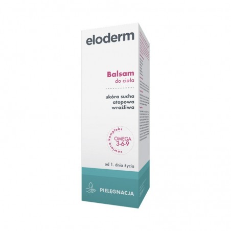  Eloderm balsam do ciała od 1. dnia życia, 200 ml 
