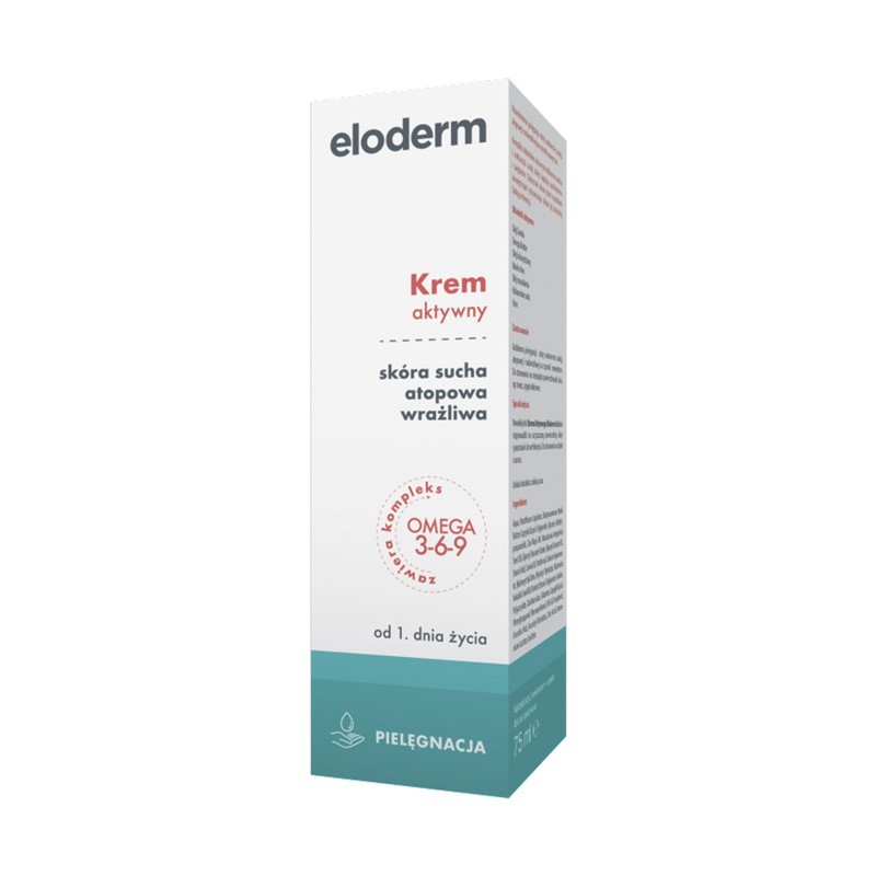 Eloderm krem aktywny od 1. dnia życia, 75 ml 