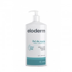 Eloderm żel do mycia ciała i włosów 2w1, 400 ml